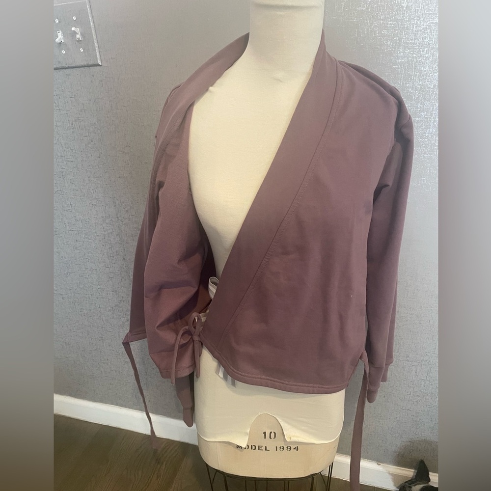 EUC Athleta Retroterry Wrap XXS in dusty rose - Picture 6 of 6